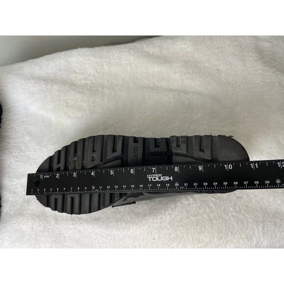 Franco Sarto Women's Platform Loafer Size 9.5 Black Leopard Cheetah Print - Picture 15 of 16